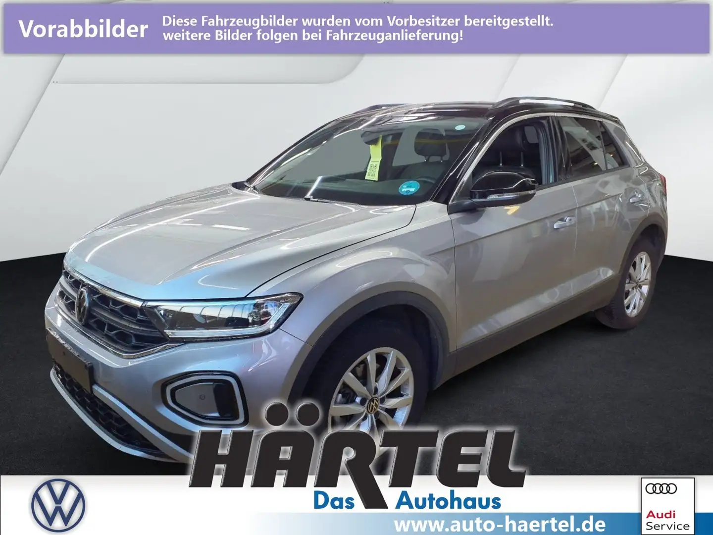 Volkswagen T-Roc GOAL 2.0 TDI DSG (+EURO6+ACC-RADAR) Navi LED Silber - 1