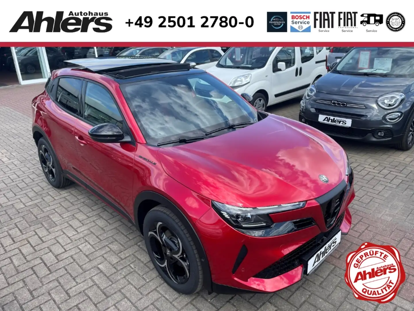 Alfa Romeo Junior Ibrida SPECIALE+SCHIEBEDACH+NAVI+ELSITZE+ELHECK+ Rot - 1