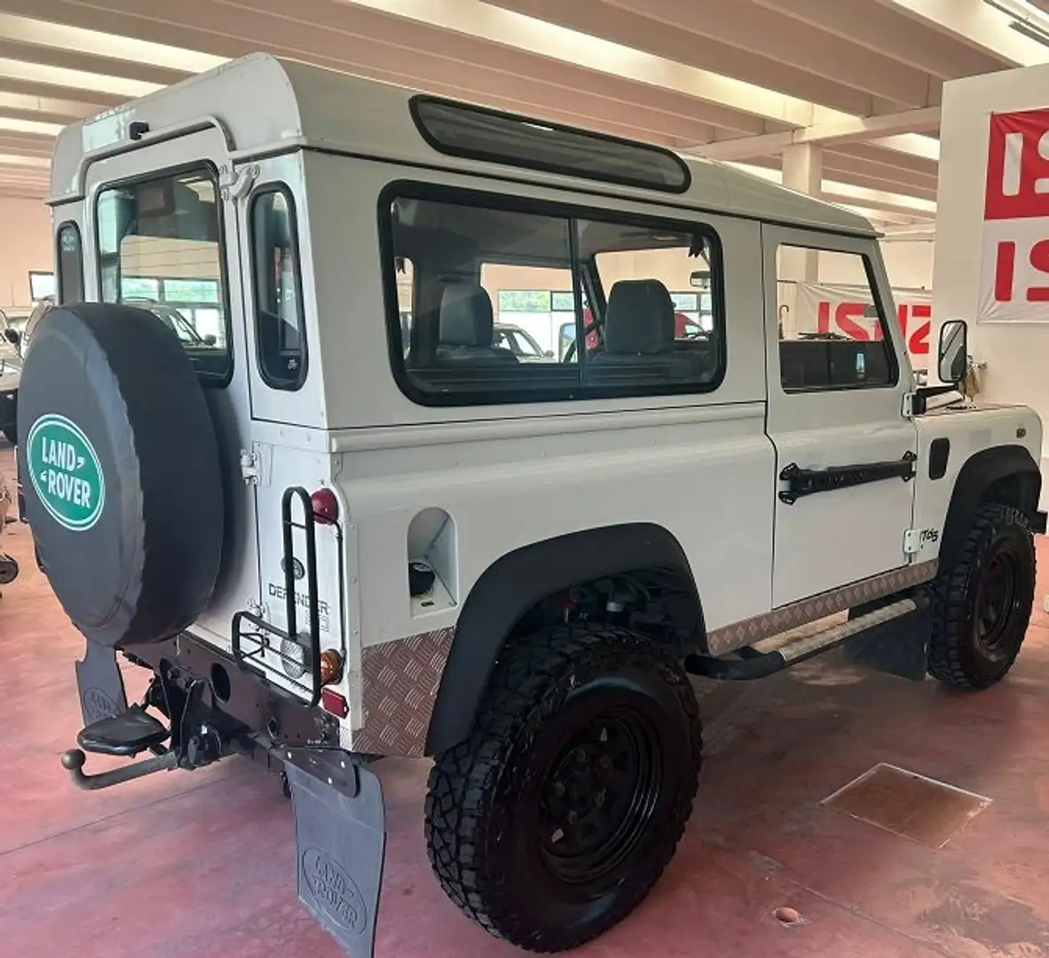 Land Rover Defender LAND ROVER DEFENDER 90 Diesel 2.5CV 122 con 4X4 Bianco - 2