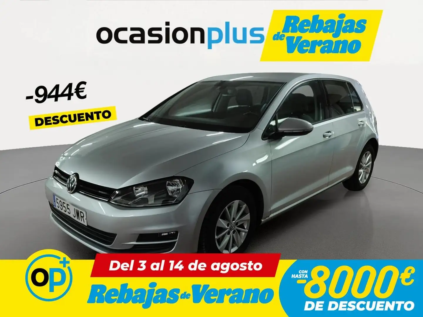 Volkswagen Golf 1.2 TSI BMT Business 110 Gris - 1