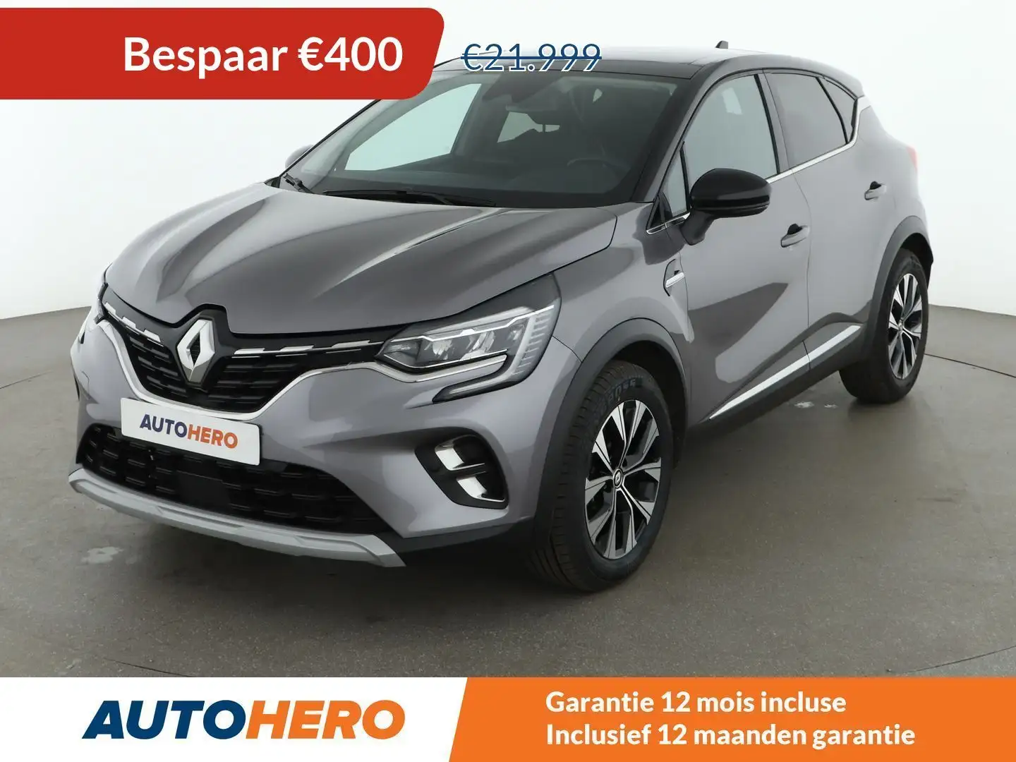 Renault Captur 1.6 Hybrid E-Tech Techno Gris - 1