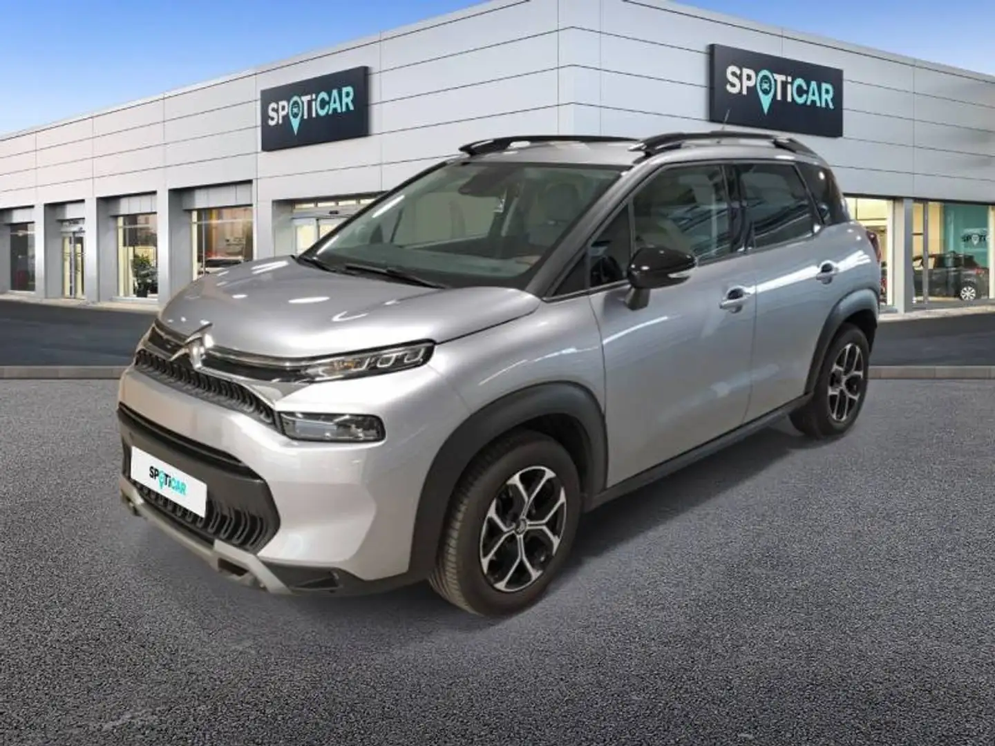 Citroen C3 Aircross 1 1.2 PureTech 130 S&S EAT6 Shine Grijs - 1