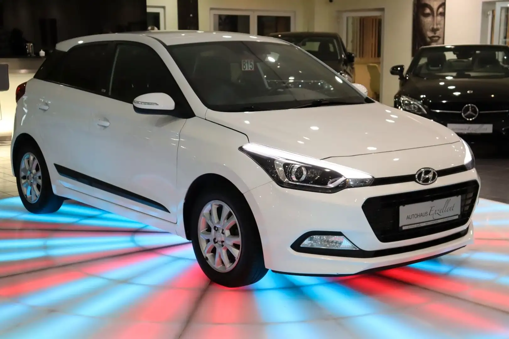 Hyundai i20 blue Passion*ALU*PDC*LED*SHZ*KLIMA*LHZ*MFL* Weiß - 2