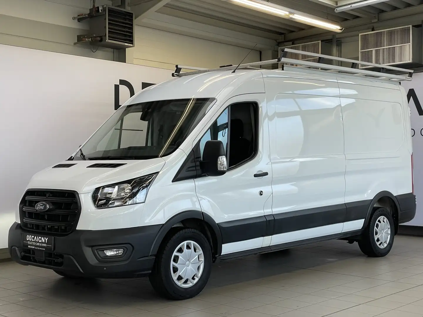 Ford Transit 2.0 TDCi 350 L3 Trend Vloer*Wanden*Dakrek*Camera Blanc - 1
