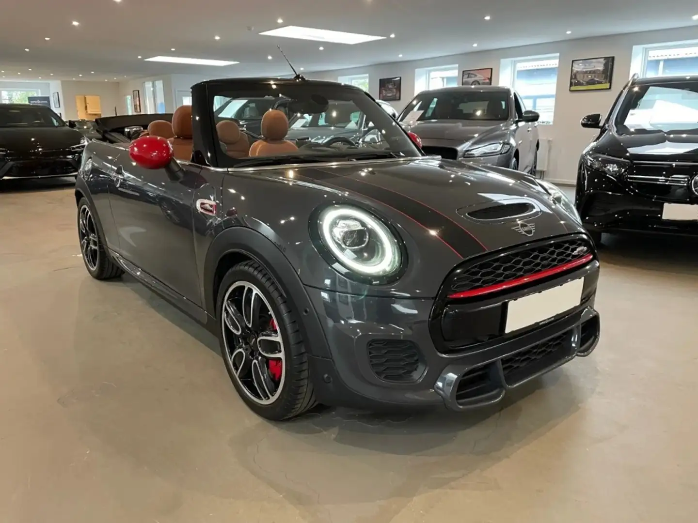 MINI John Cooper Works Cabrio Aut. Gris - 2