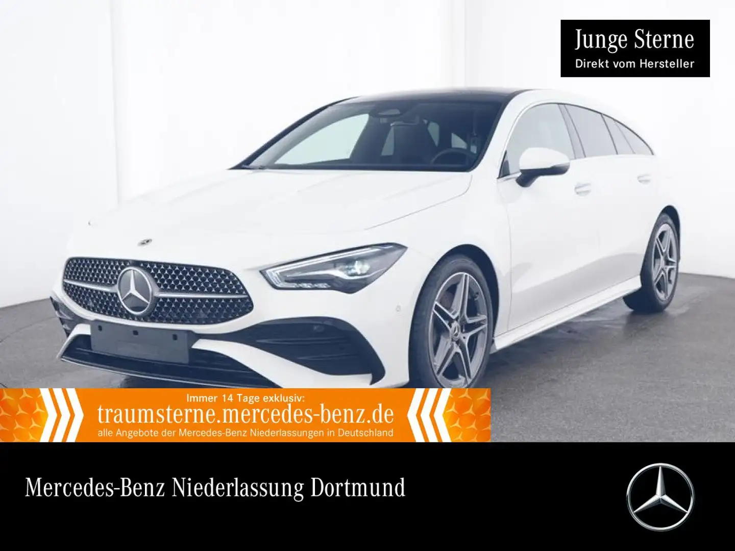 Mercedes-Benz CLA 200 d AMG+PANO+LED+KAMERA+TOTW+KEYLESS+8G Weiß - 1