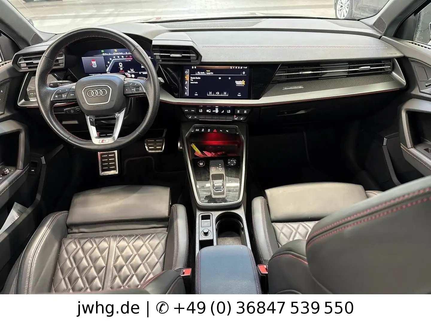 Audi S3 2.0 TFSI quattro|Virtual+|Matrix|ACC|Kam|B&O Grigio - 2