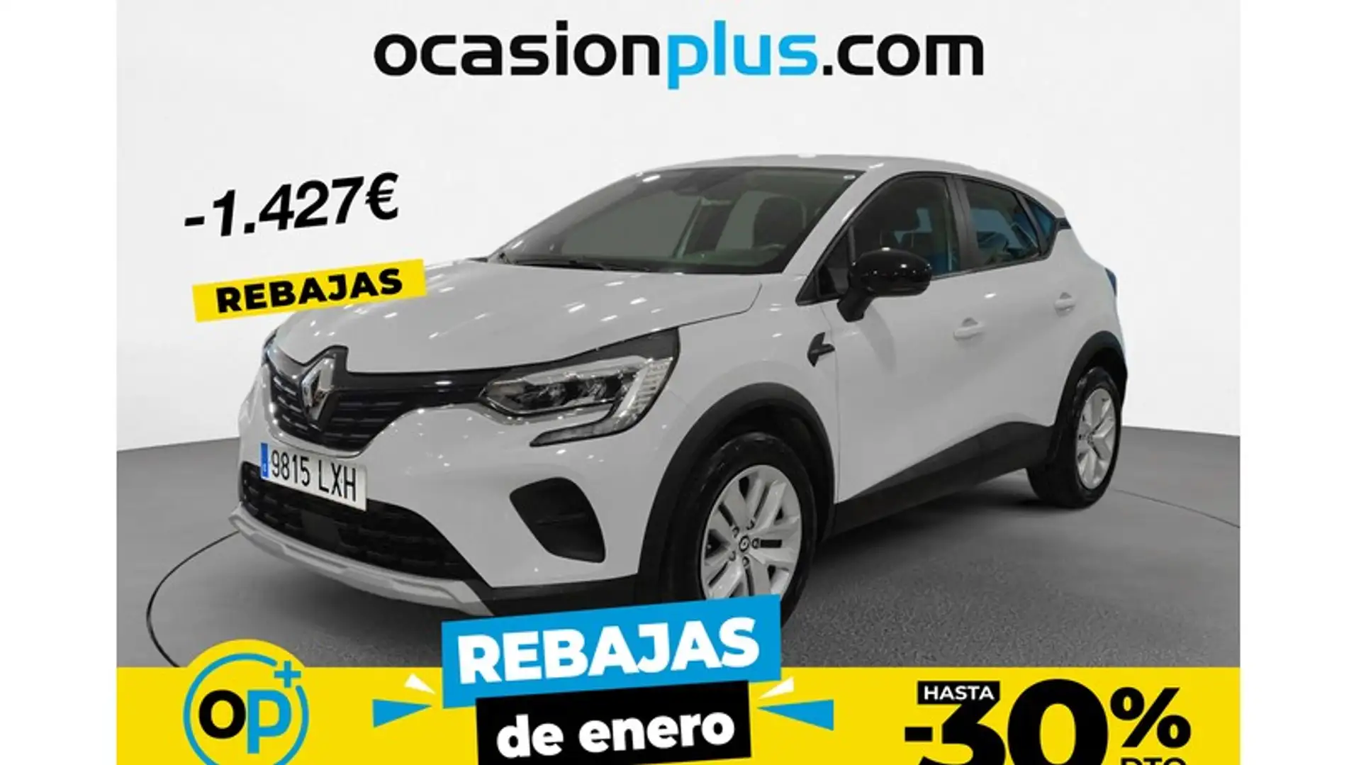 Renault Captur TCe Intens 74kW GLP Weiß - 1