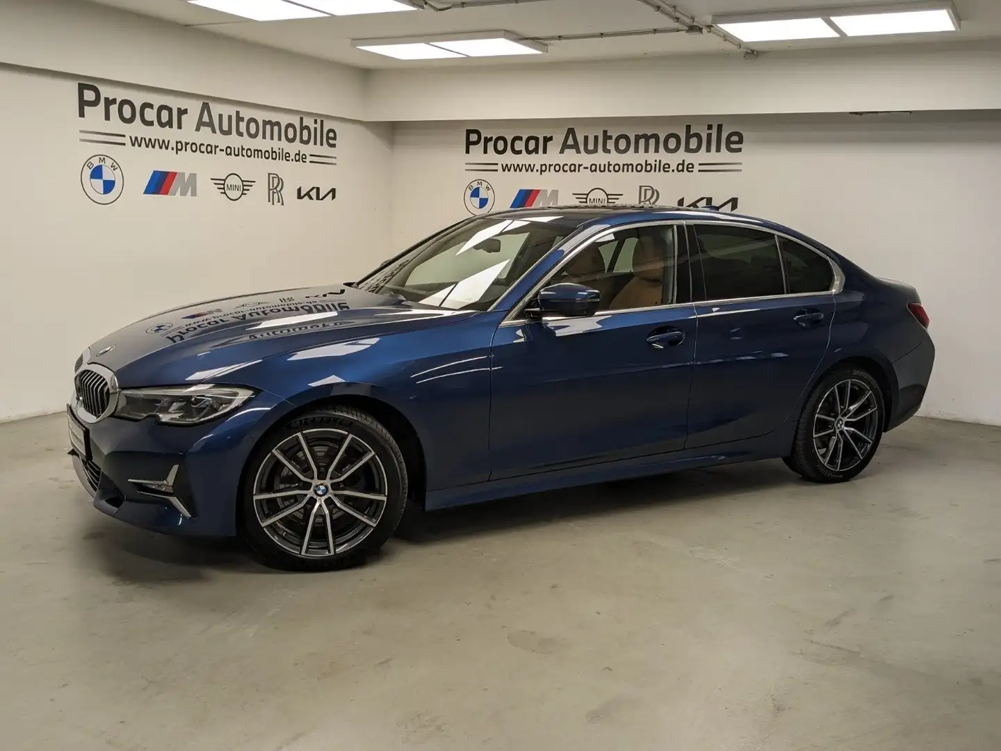 BMW 320 d Laser DA Prof PA+ HuD H/K 360° ACC DAB 18'' Blauw - 2