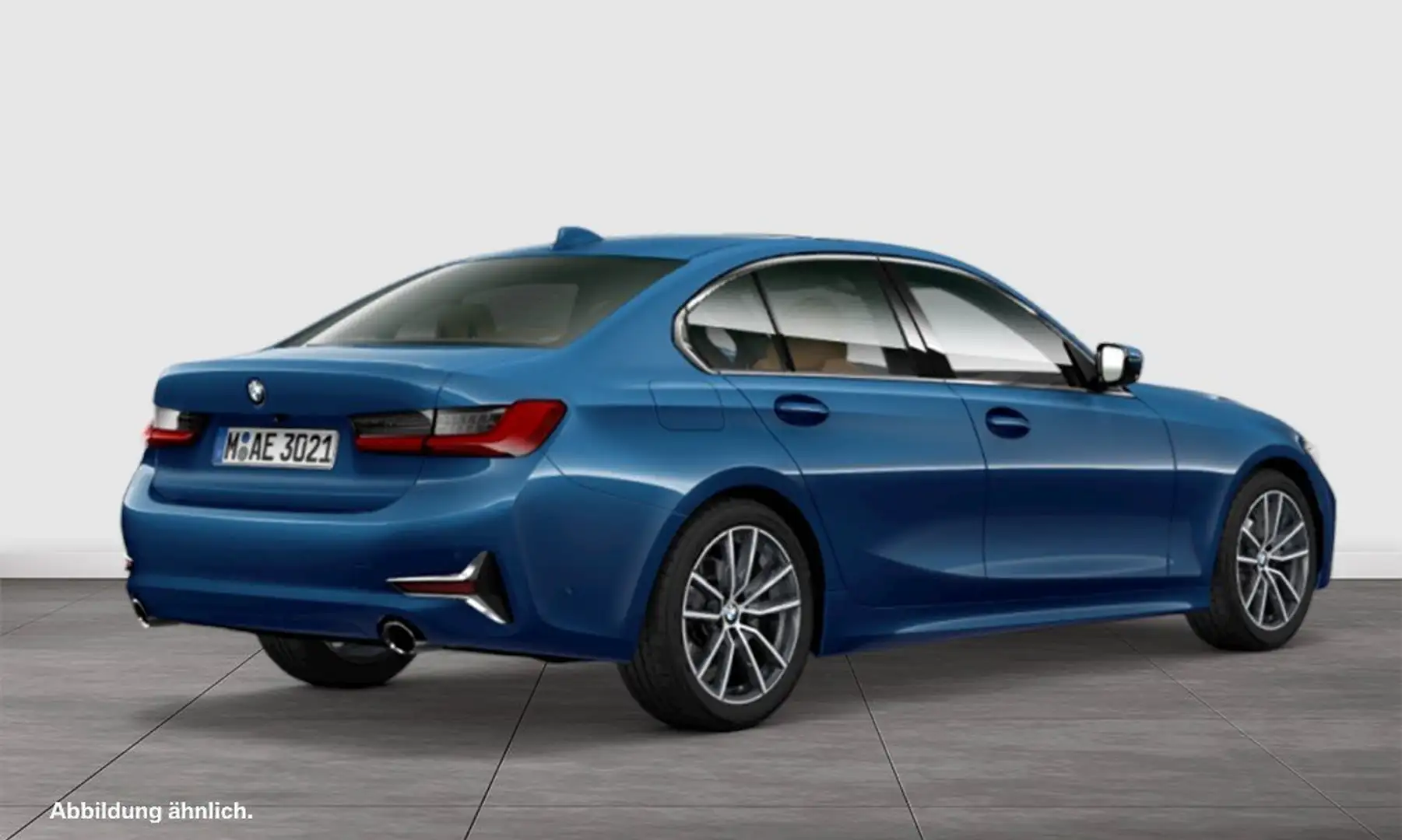 BMW 320 d Laser DA Prof PA+ HuD H/K 360° ACC DAB 18'' Bleu - 2