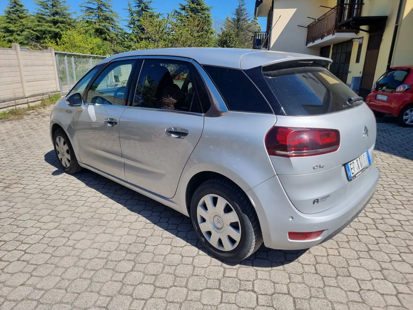 Citroen C4 Picasso 1.6 hdi 16v Exclusive 110cv fap Argento - 2
