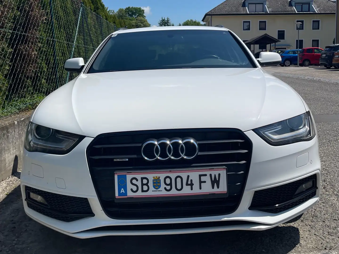 Audi A4 A4 Avant 2,0 TDI quattro Sport DPF Sport Weiß - 2