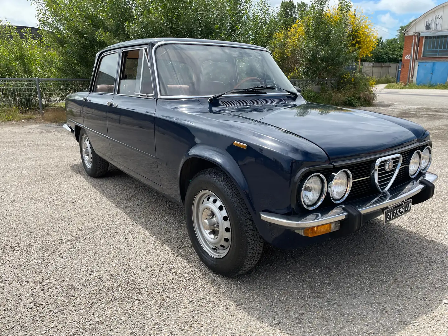 Alfa Romeo Giulia Nuova Super 1300 unico proprietario service book Azul - 2