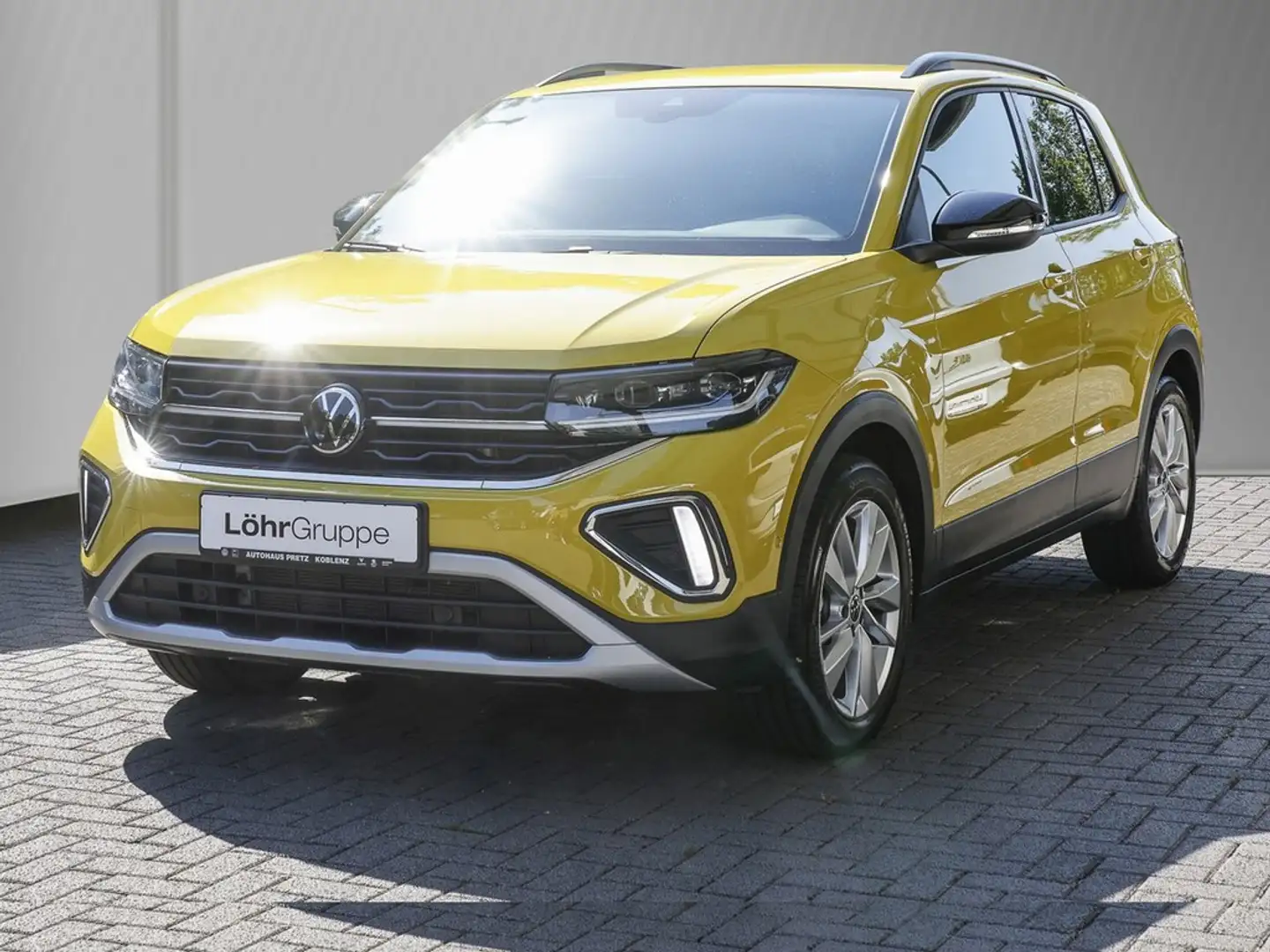 Volkswagen T-Cross 1.0 TSI DSG Goal Plus AHK, RFK, IQ.Light, ACC, ... Gelb - 2