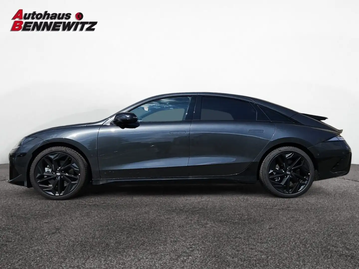 Hyundai IONIQ 6 Ioniq 6 Elektro 77,4kWh Black Edition Long Rang... Grau - 2