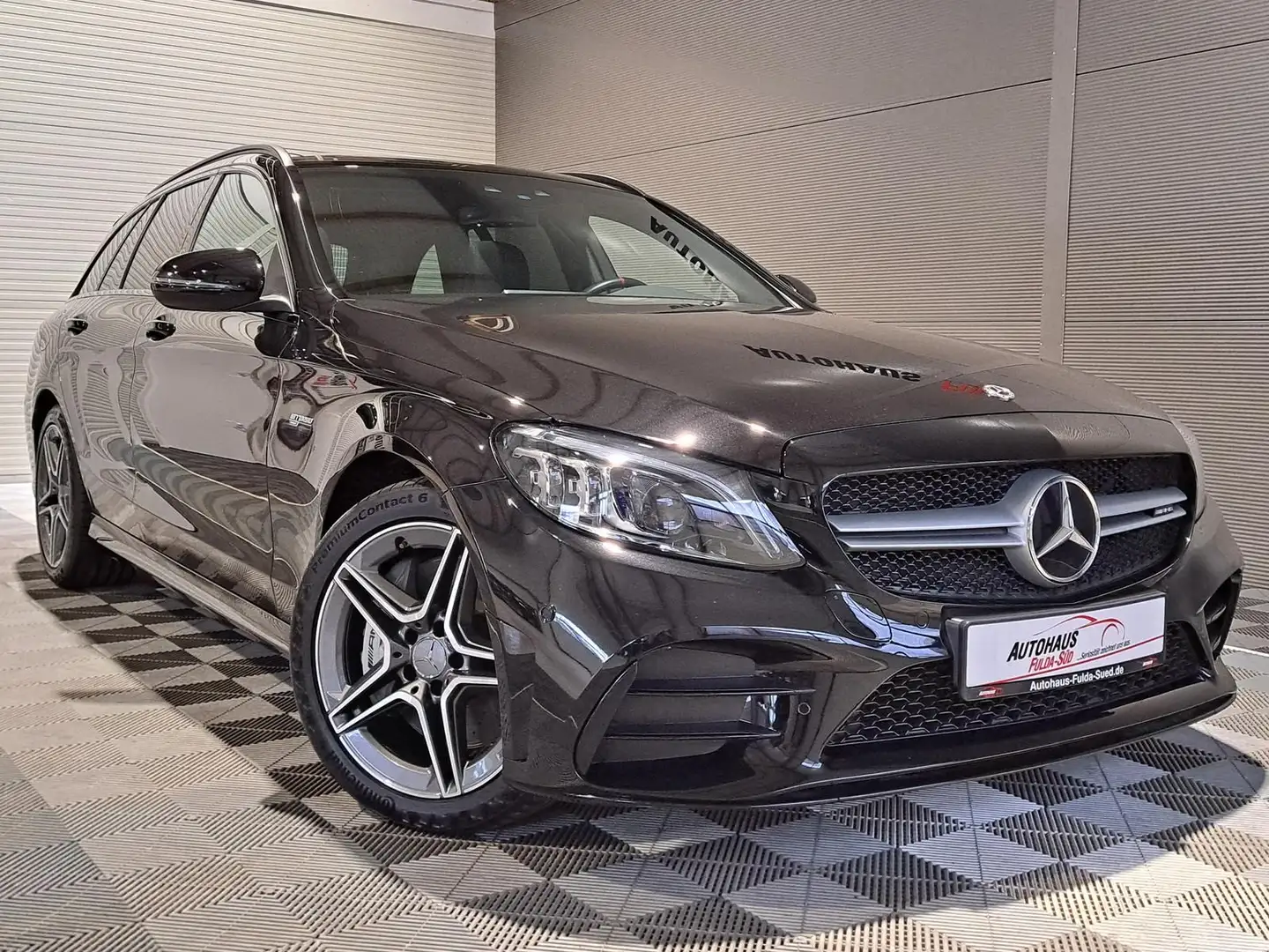 Mercedes-Benz C 43 AMG T 4Matic°Pano°Multibeam°RFK°Spur°TWA Noir - 1