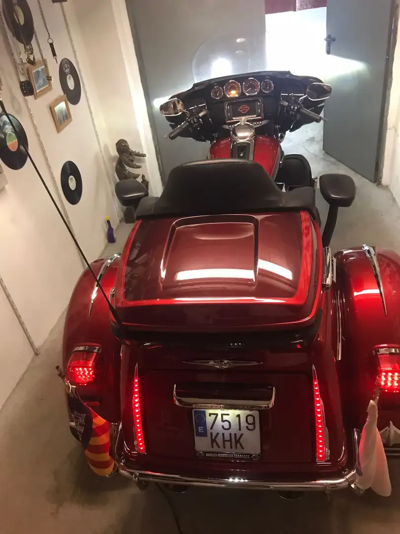 Harley-Davidson Trike 1800 ultra grlide Rouge - 1