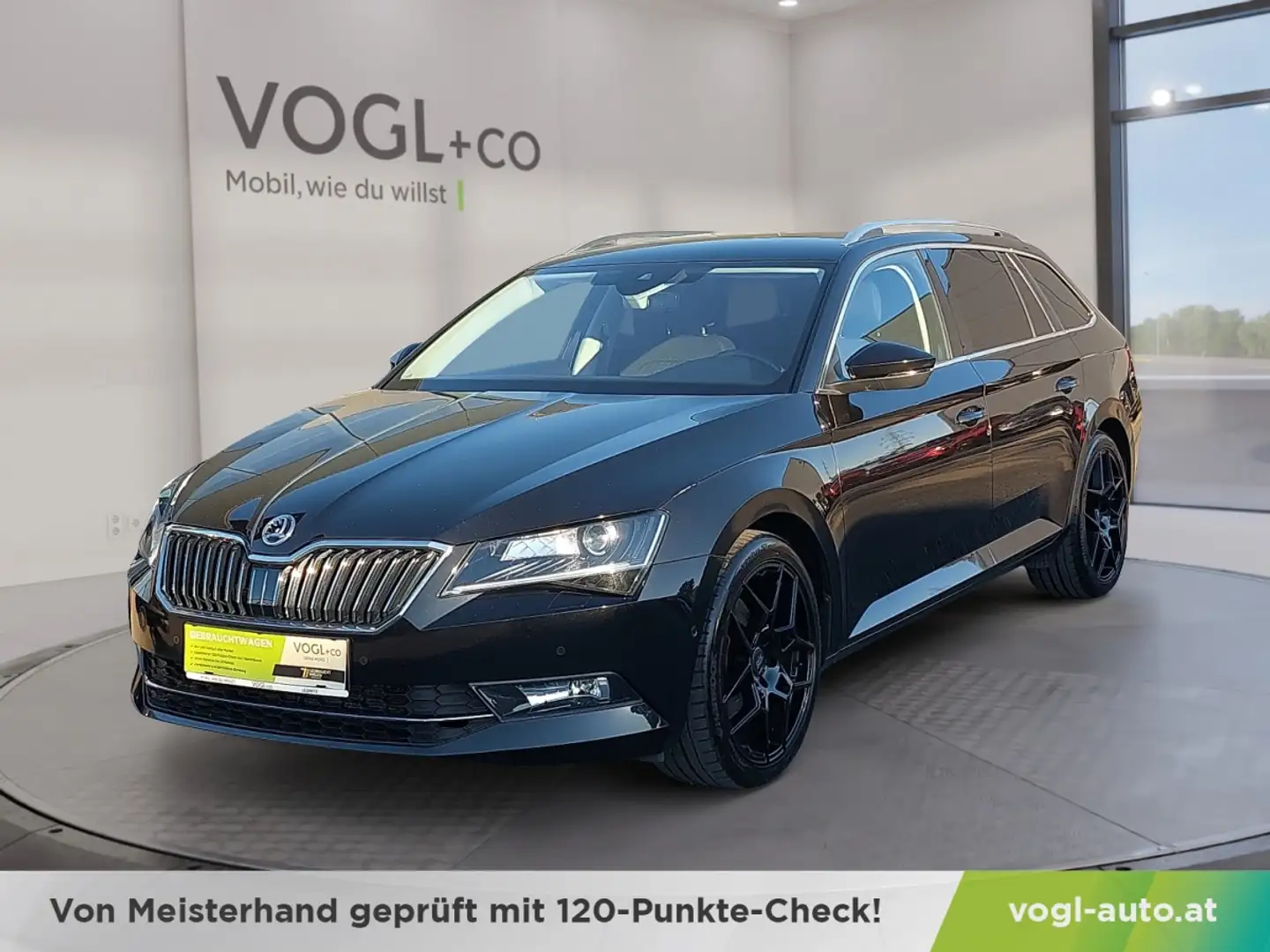 Skoda Superb Kombi 2.0 TDI Style DSG Schwarz - 1