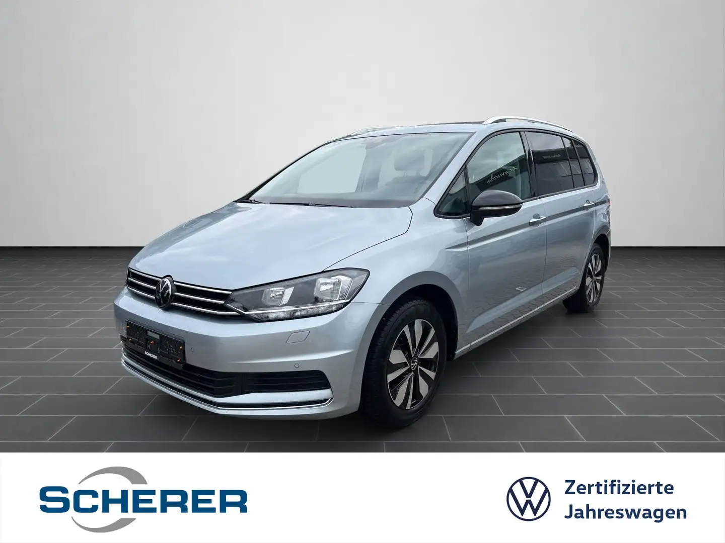 Volkswagen Touran Goal 1.5 TSI | 7-Sitzer | ACC | CarPlay | Silber - 1