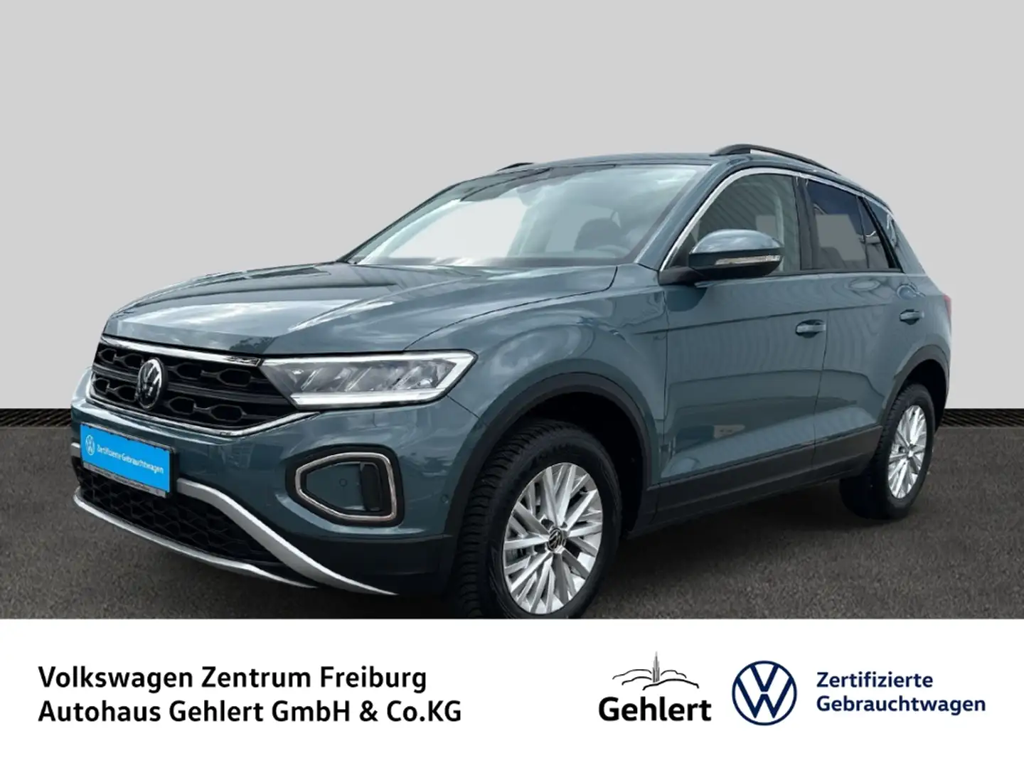 Volkswagen T-Roc Life 1.0 TSI Navi LED Climatronic Azul - 1