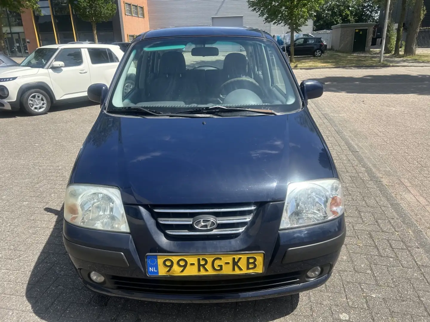 Hyundai Atos 1.1i Dynamic Cool nwAPK AIRCO ELEKT-PKKT NAP! Blau - 2