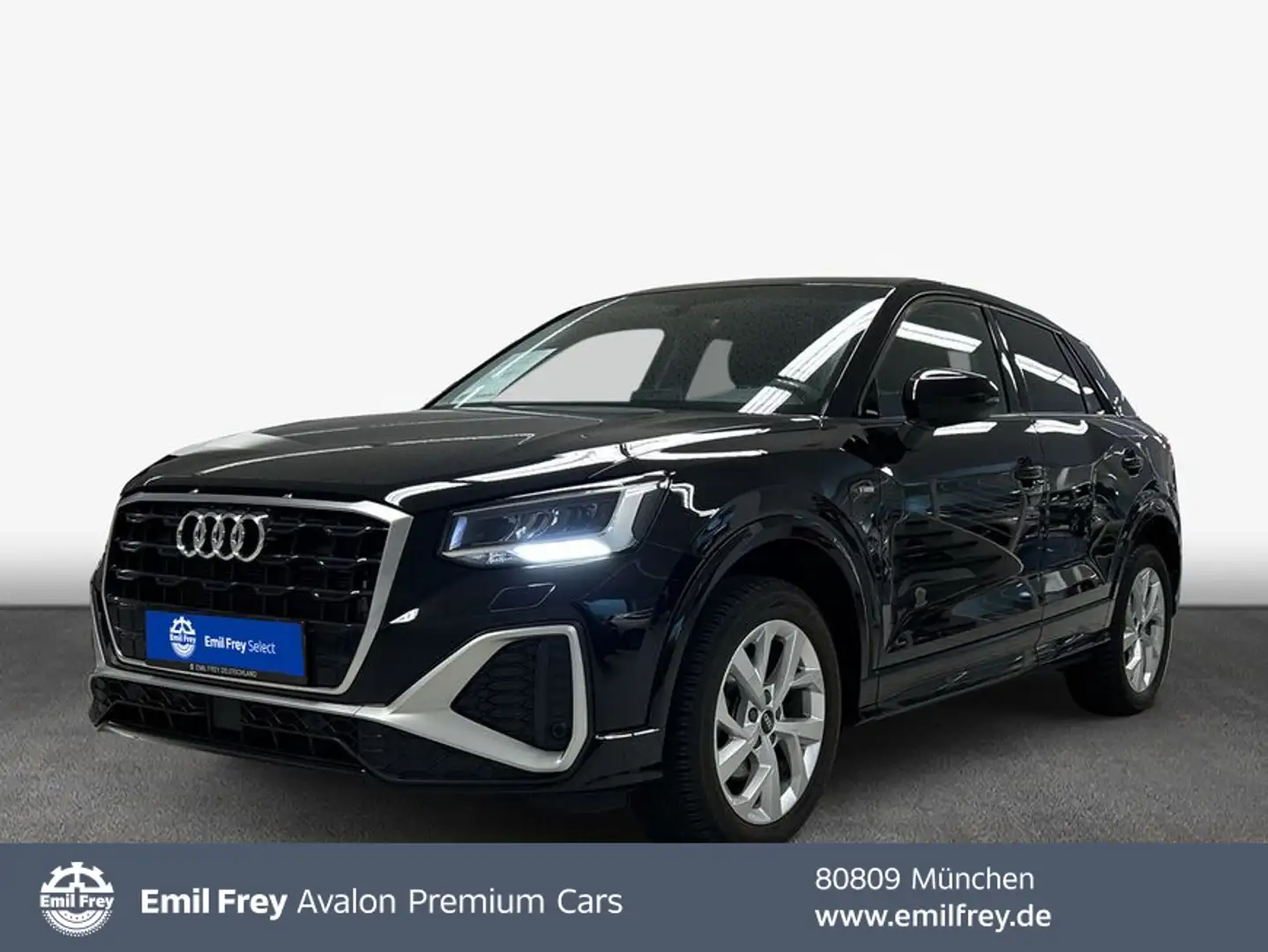 Audi Q2 35 TFSI S tronic S line Zwart - 1