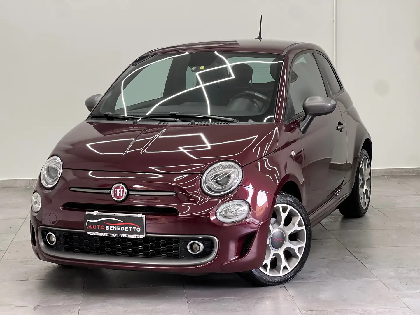 Fiat 500 500 1.2 S s Mauve - 1