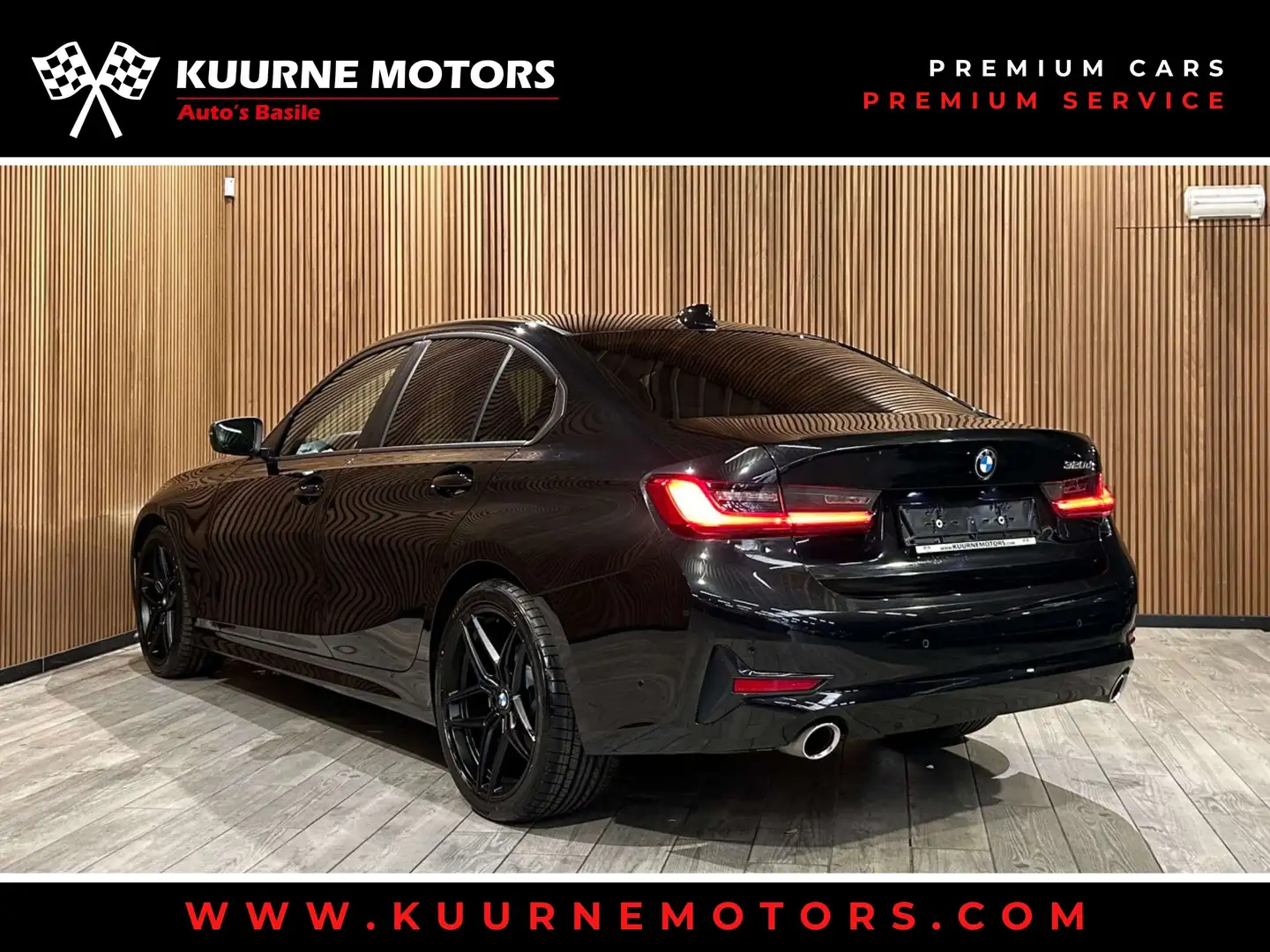 BMW 320 dA Alu19\/Led/Leder/Cam/Gps/Carplay *1j garantie* Noir - 2