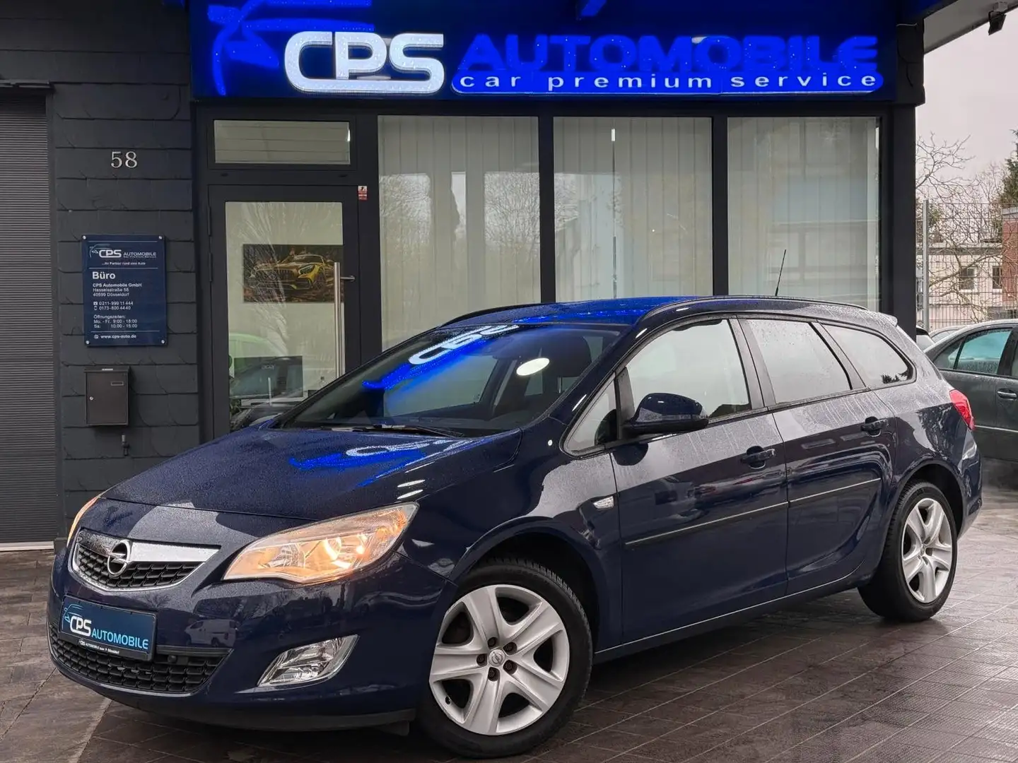 Opel Astra J Sports Tourer Design Edition Automatik Blu/Azzurro - 1