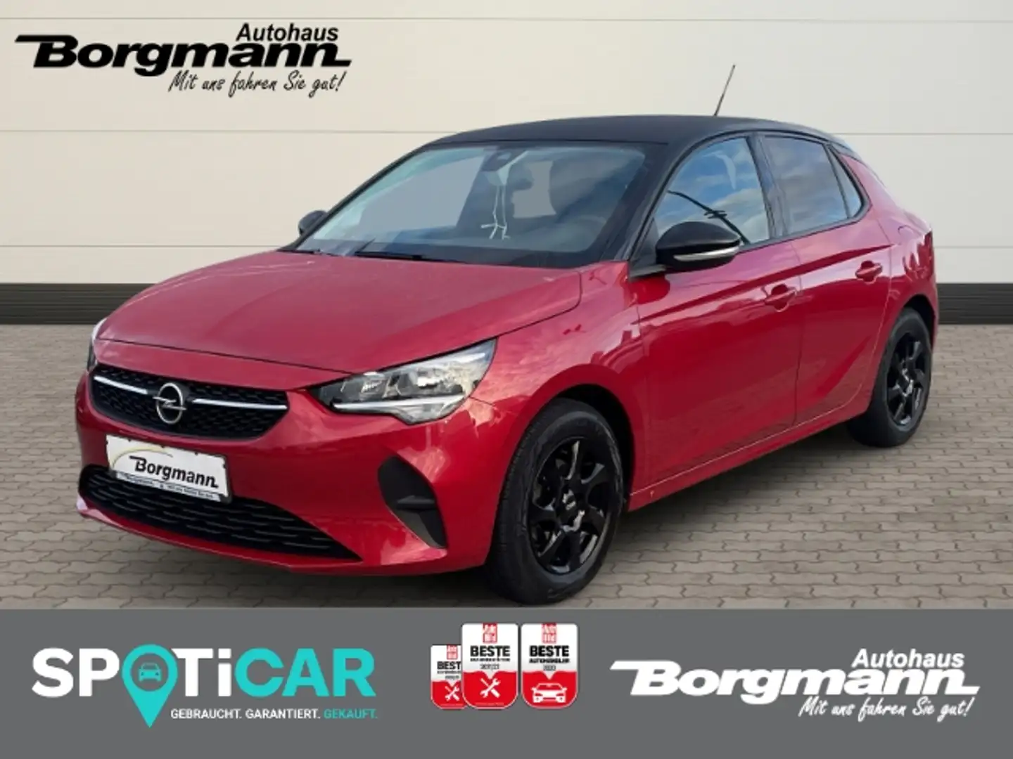Opel Corsa Edition 1.2 Bluetooth - Sitzheizung - Rückfahrkame Rot - 1