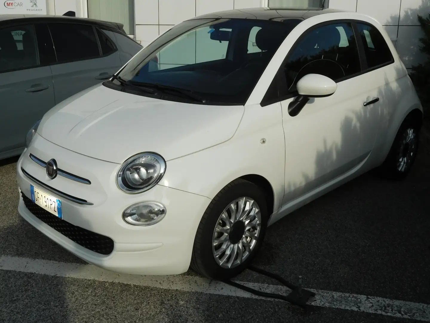 Fiat 500 500 1.0 Hybrid Lounge Blanc - 1