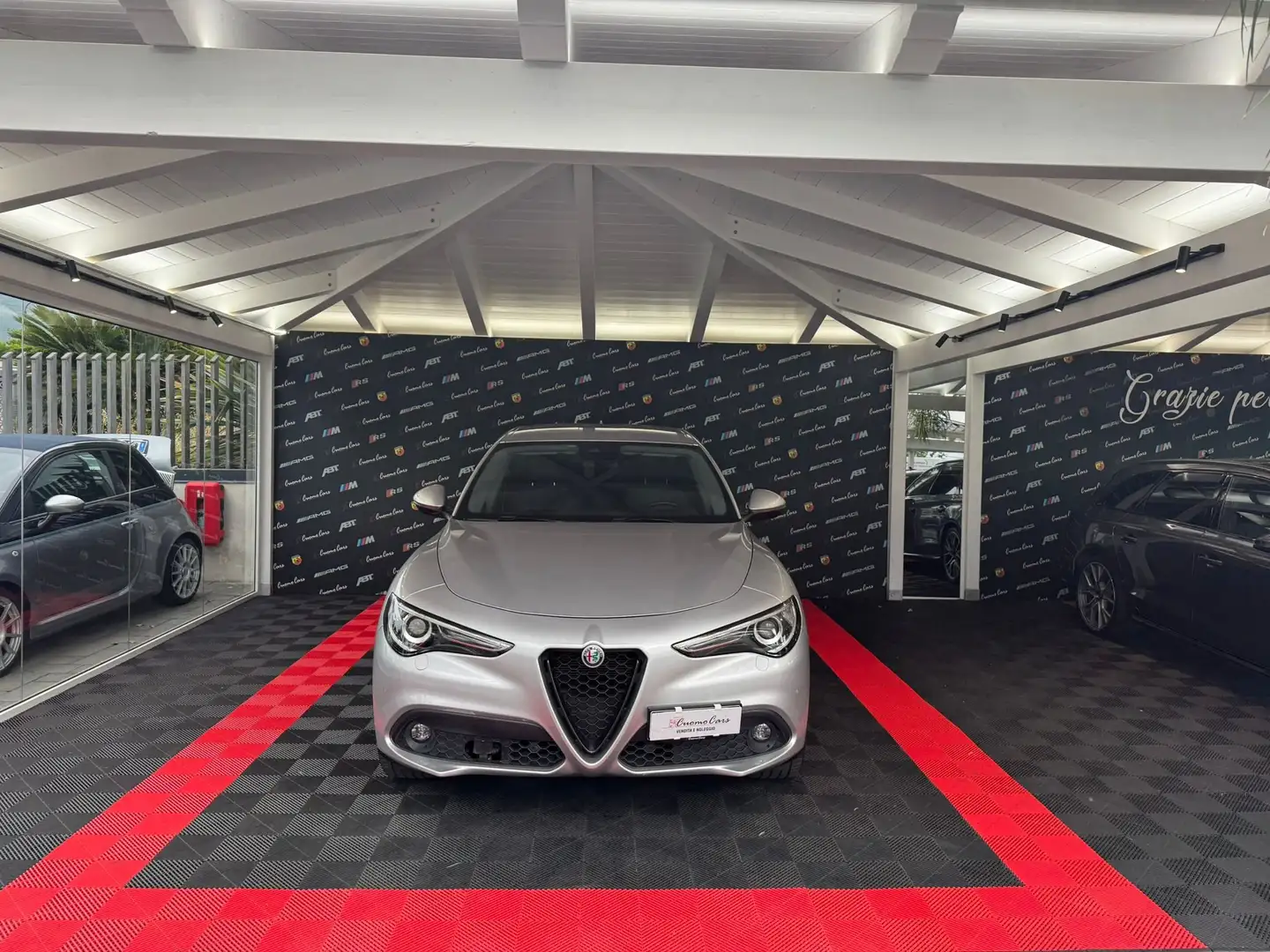 Alfa Romeo Stelvio 190 CV AT8 Q4 Sprint Argento - 2