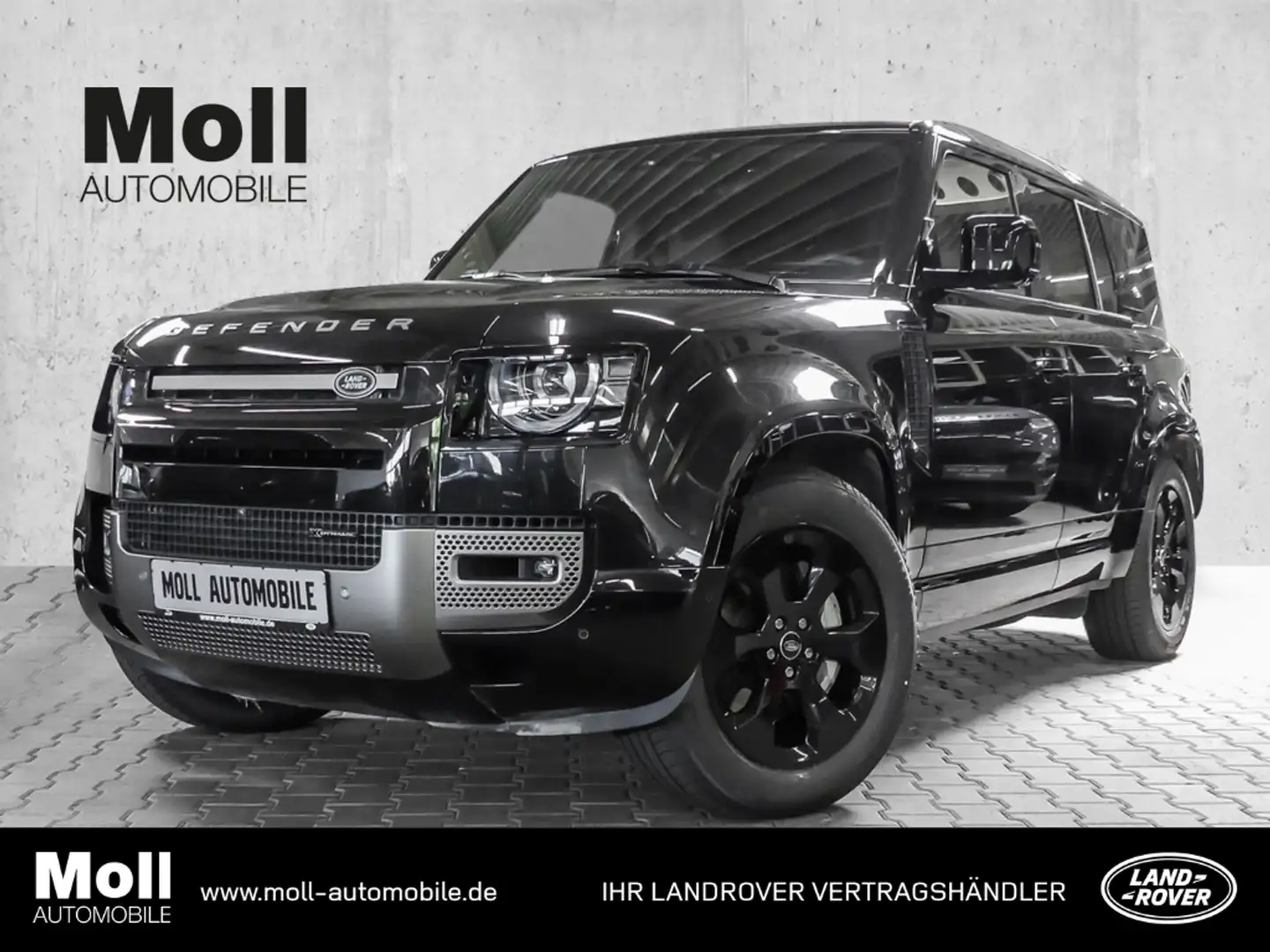 Land Rover Defender 110 X-Dynamic SE P400 Luftfederung AD Niveau AHK-a Schwarz - 1