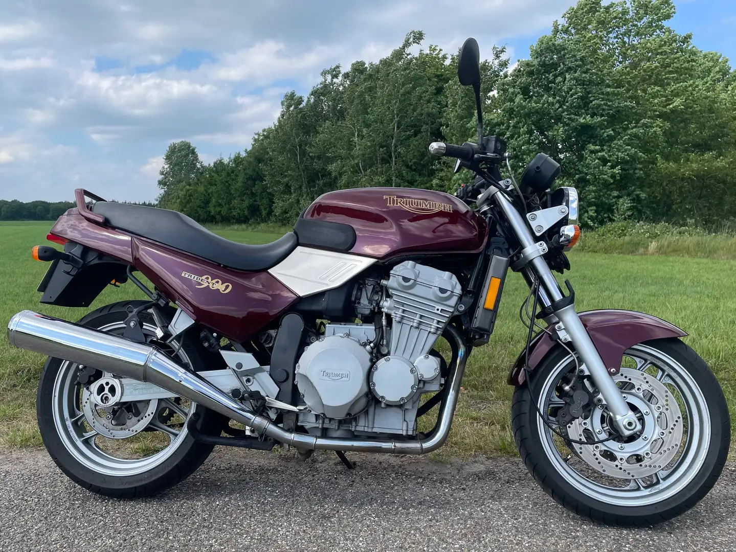 Triumph Trident 900 Rosso - 2