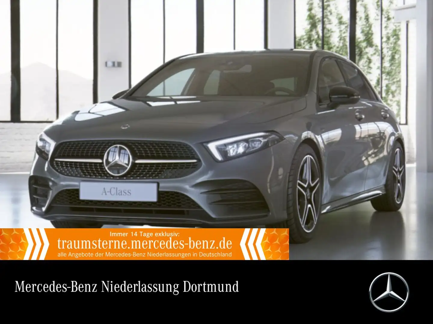 Mercedes-Benz A 250 e EDITION 2020+AMG+NIGHT+LED+KAMERA+TOTW+8G Grau - 1