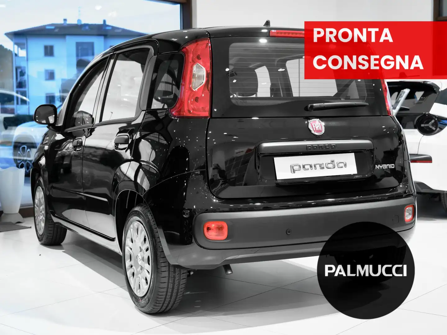 Fiat New Panda 1.0 70cv Hybrid GPL Schwarz - 2