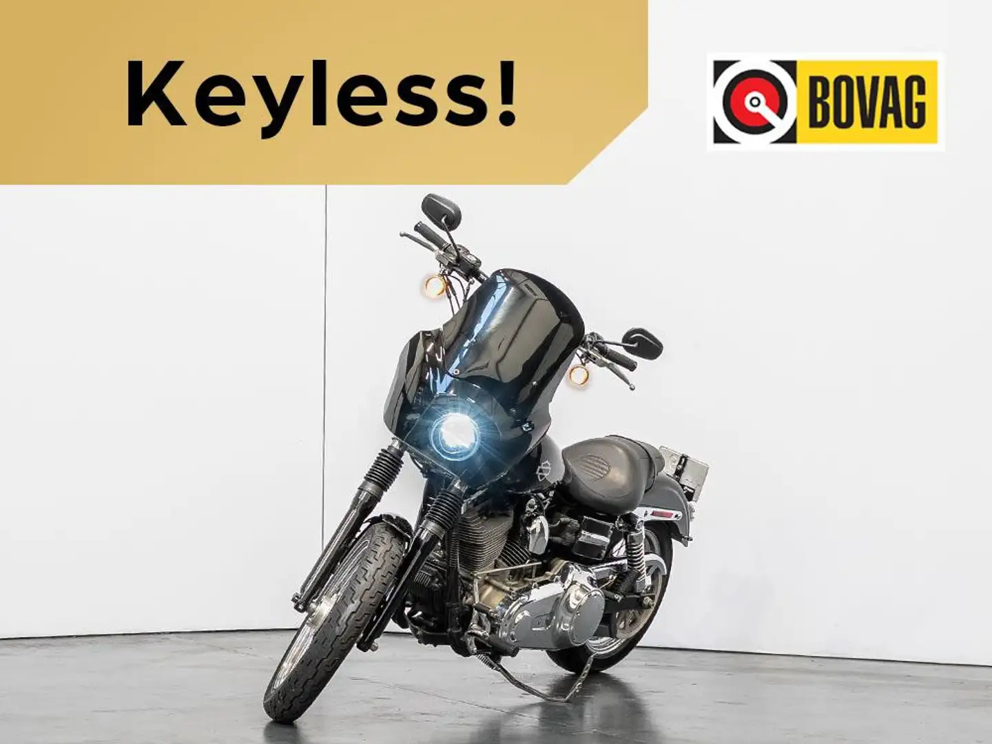 Harley-Davidson Dyna Super Glide Chopper 96 FXDC Custom Negro - 1