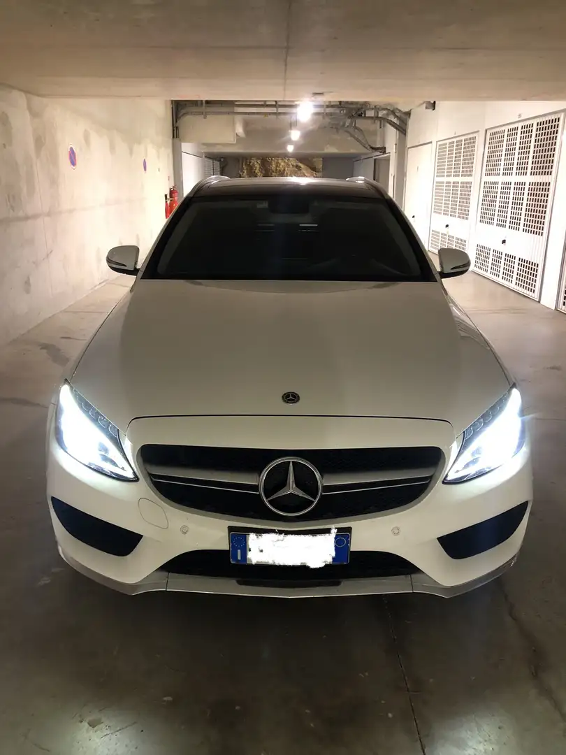 Mercedes-Benz C 250 Classe C Break 250 d 9G-Tronic 4Matic Executive Bianco - 1