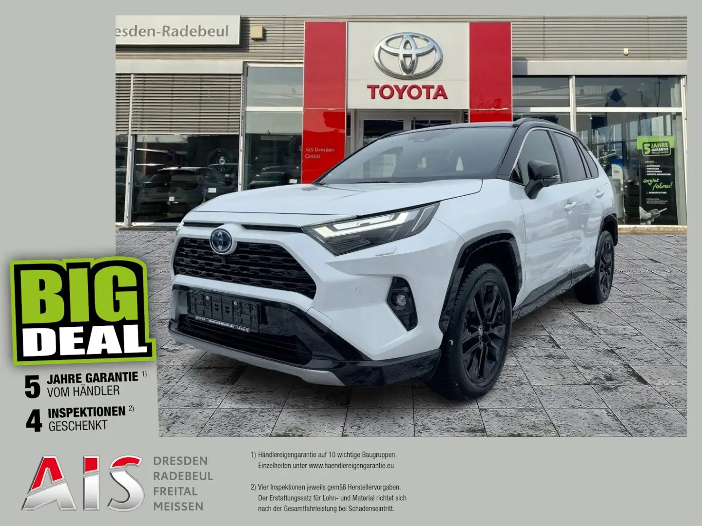 Toyota RAV 4 RAV4 2.5 Hybrid Style Selection AHK*JBL*Navi*KAM Blanc - 1