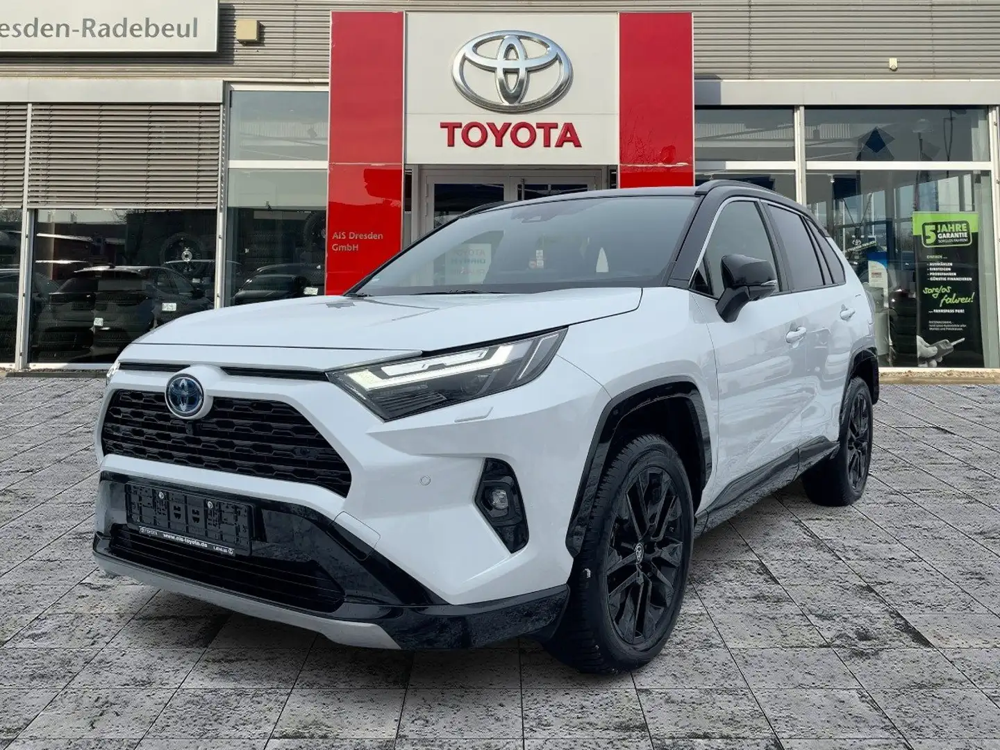 Toyota RAV 4 RAV4 2.5 Hybrid Style Selection AHK*JBL*Navi*KAM Blanc - 2