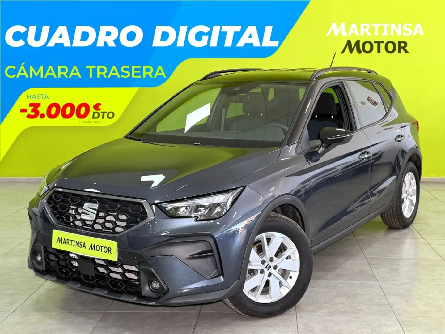 SEAT Arona 1.0 TSI S&S DSG Style 115 Gris - 1