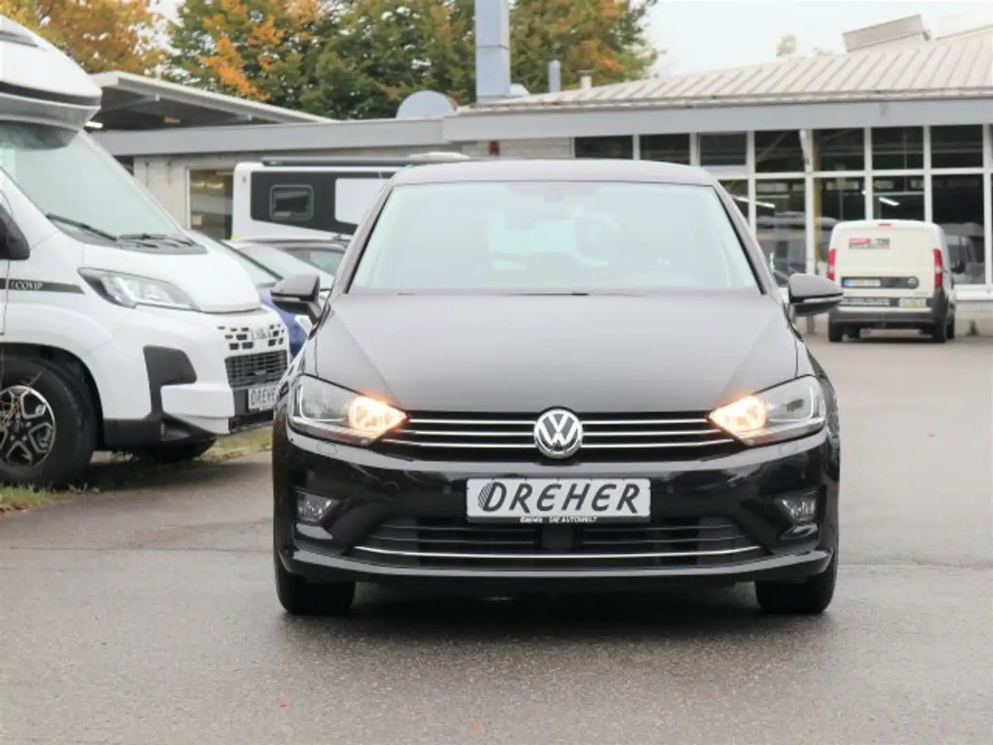 Volkswagen Golf Sportsvan Golf VII Sportsvan 1.2 TSI BMT Sound Navi/Autom. Zwart - 2