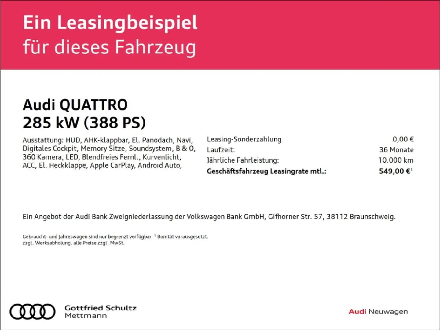 Audi QUATTRO Q6 S-LINE PANO AHK MMI PRO Wit - 2