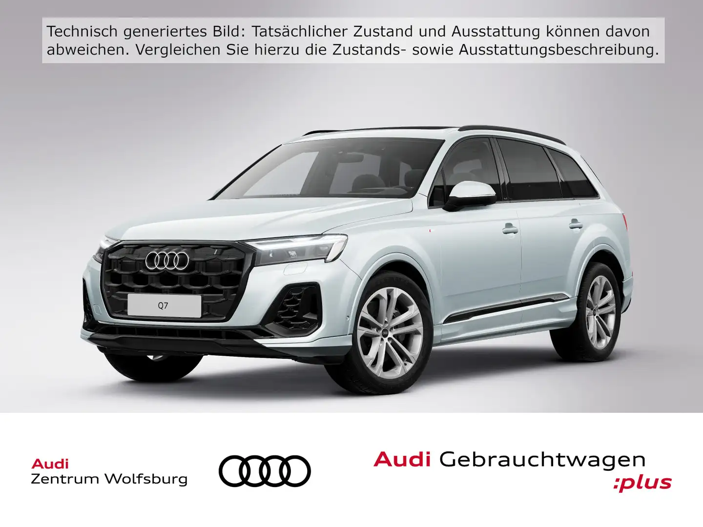 Audi Q7 55 TFSI quattro tiptronic S line HeadUp/Luft/ Silber - 1