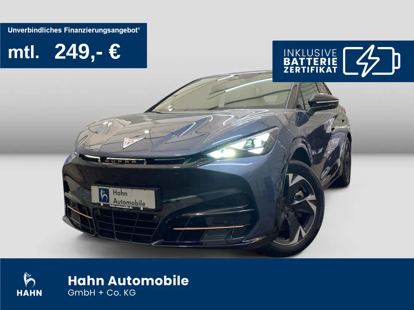 CUPRA Tavascan Endurance Wärmepumpe AHK-Vorb. Matrix Blau - 1