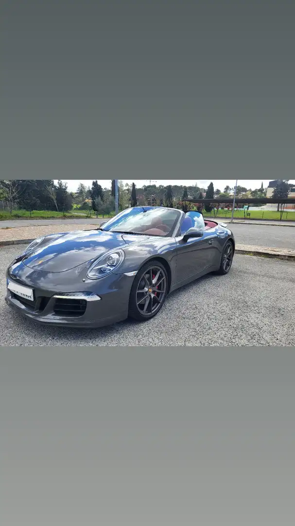 Porsche 911 Carrera S Cabriolet PDK Gris - 1