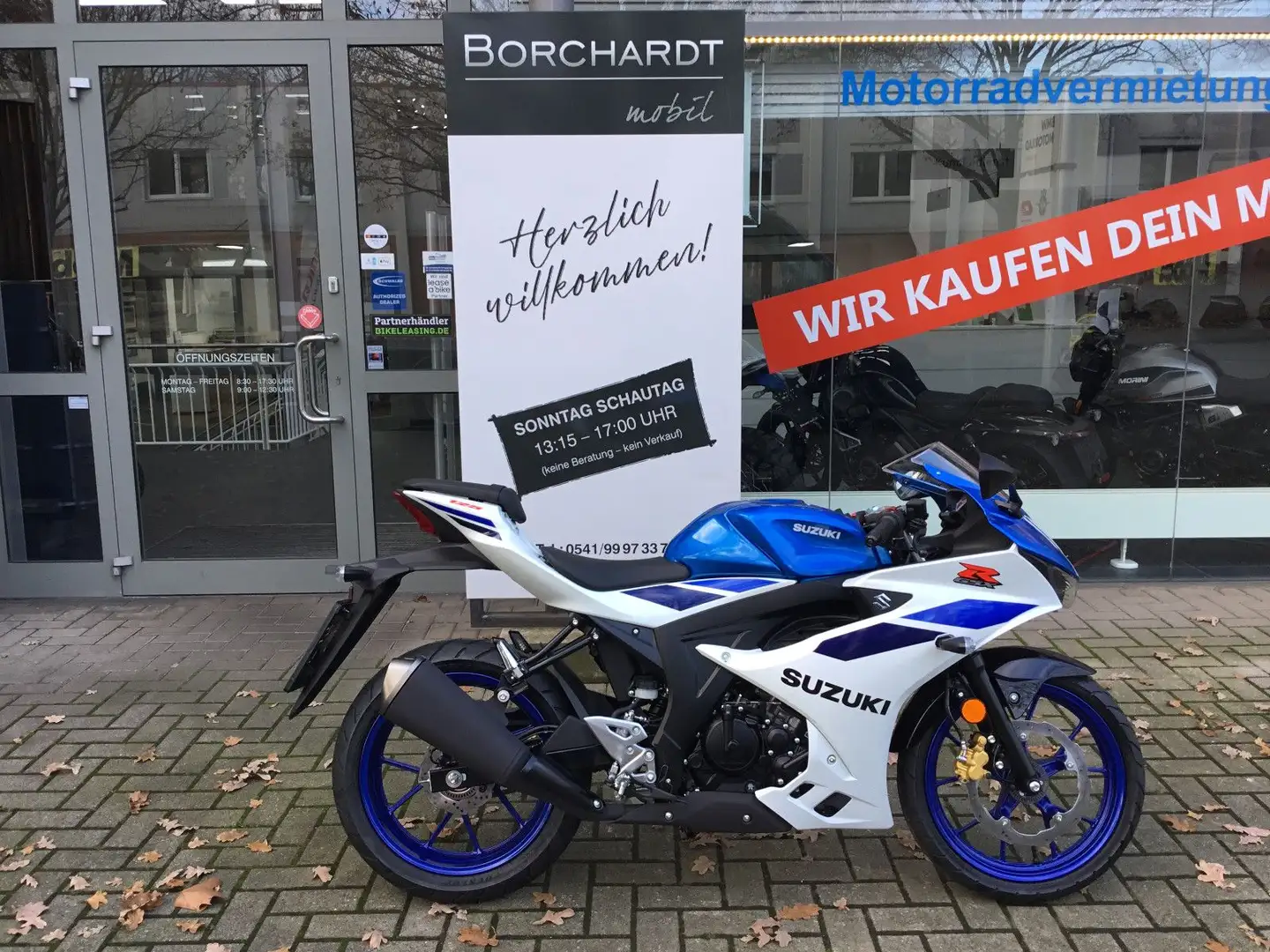 Suzuki GSX-R 125 RLXM5, 15 PS Blau - 1
