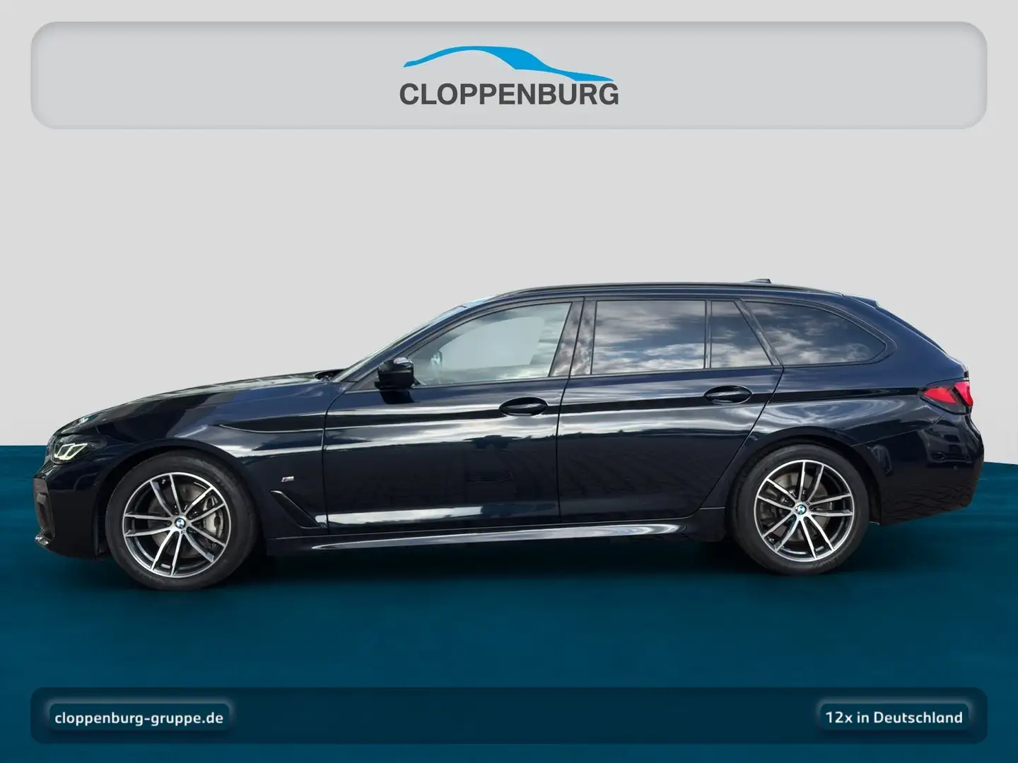 BMW 530 d xDrive Touring M Sportpaket Navi+Luft+Pano Schwarz - 2