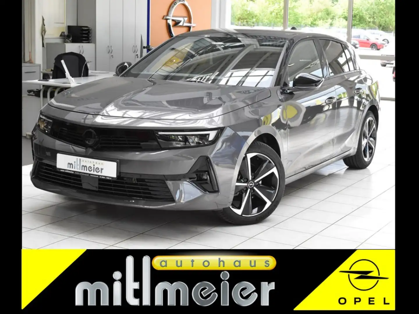 Opel Astra 1.2T GS. Keyless 360°Kamera ACC SHZ PDC Grau - 1