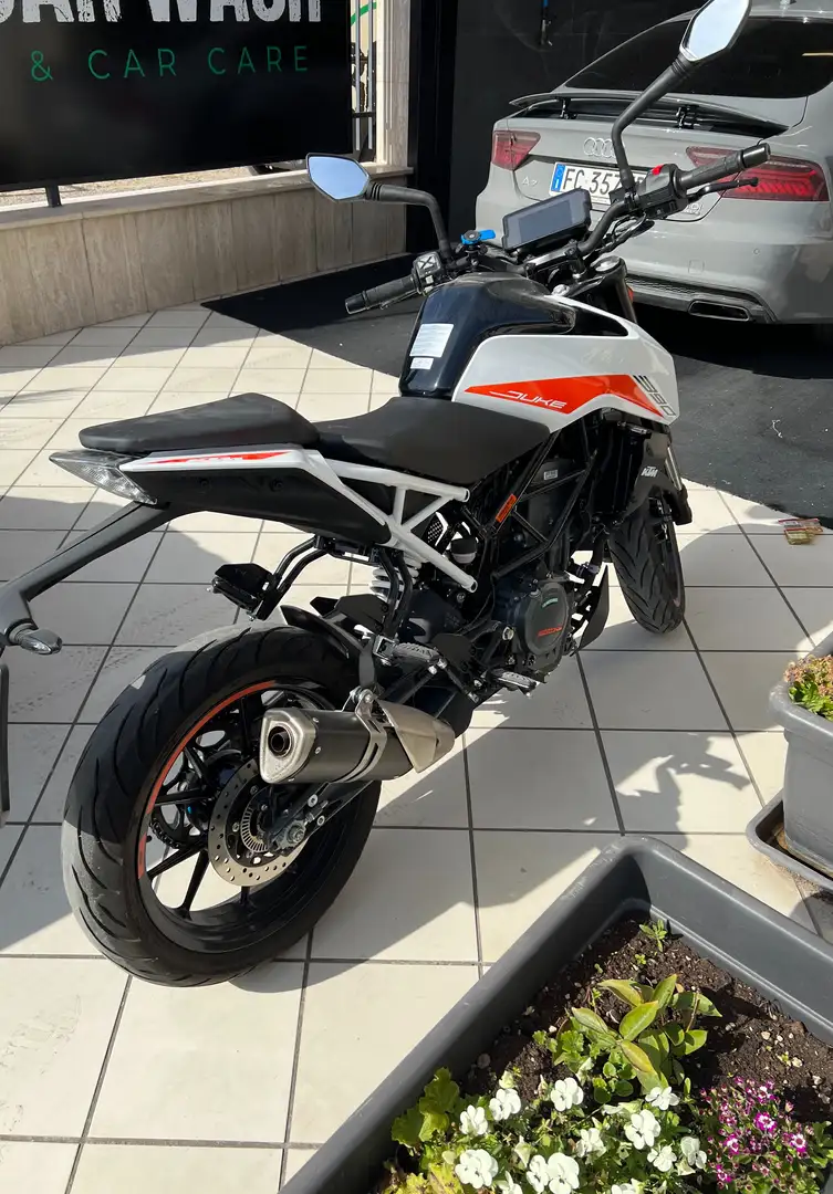 KTM 390 Duke Allestimento con ABS Bianco - 2